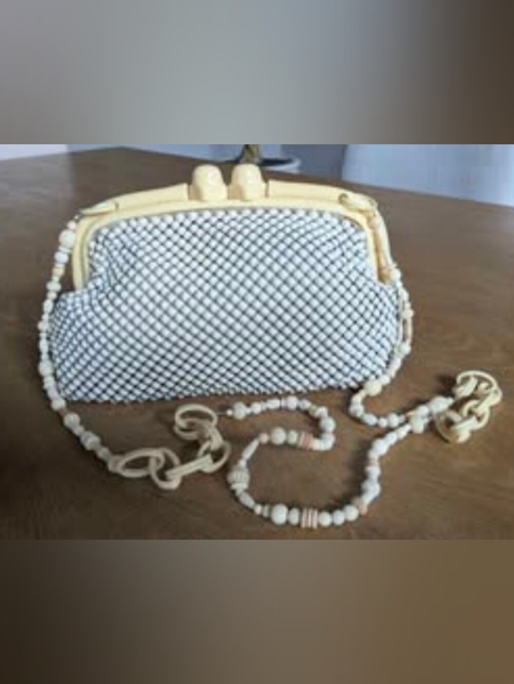 Vintage Whiting & Davis metal mesh handbag